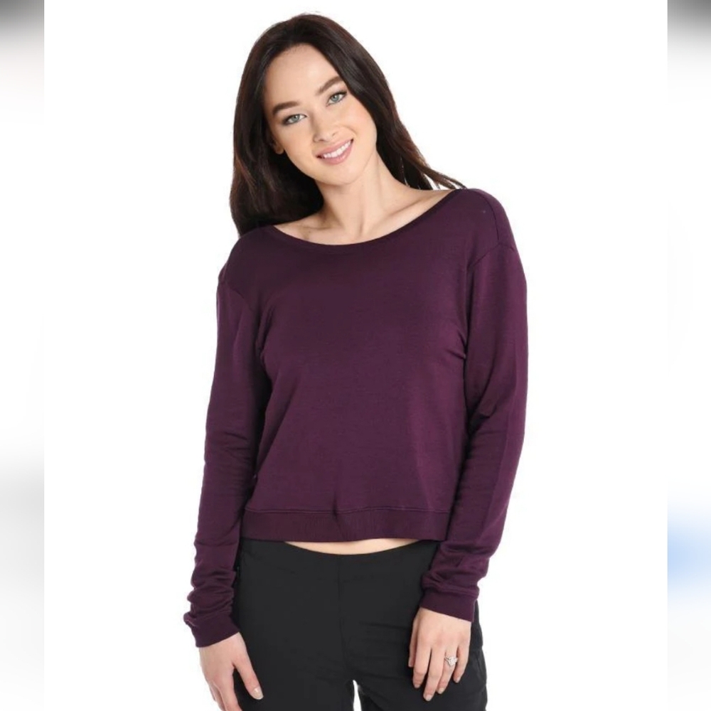 SPLITS59 Purple Long Sleeve Top